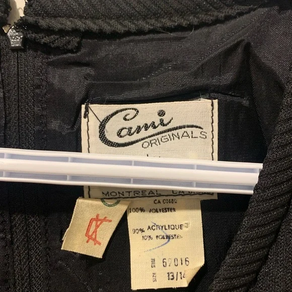 Vintage 70s Black & Woven Bohemian Maxi Dress - Picture 10 of 14